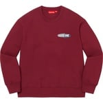 Supreme 212 Crewneck (FW22) - Cardinal