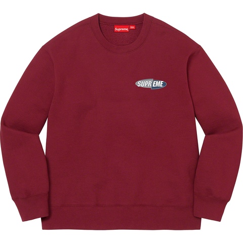 Supreme 212 Crewneck - Cardinal