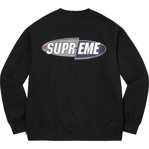 Supreme 212 Crewneck - Black