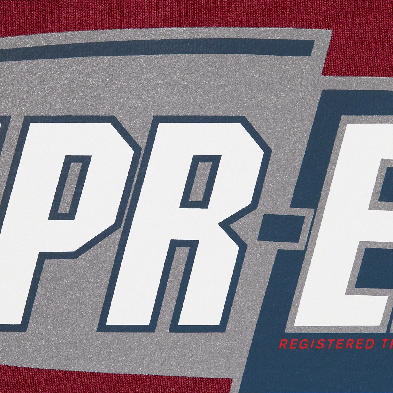 Supreme 212 Crewneck (FW22) - Cardinal - $148