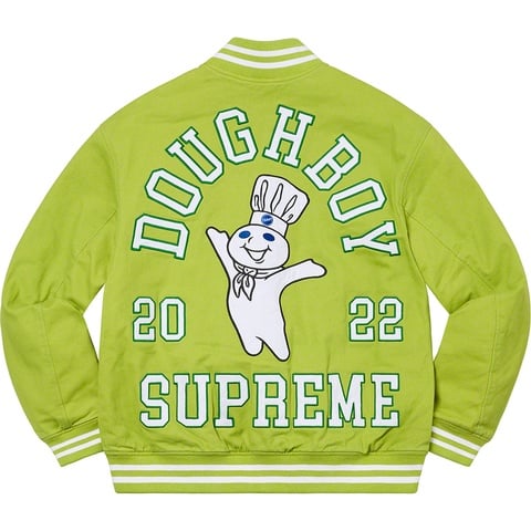 Supreme®/Mitchell & Ness® Doughboy Twill Varsity Jacket - Supreme