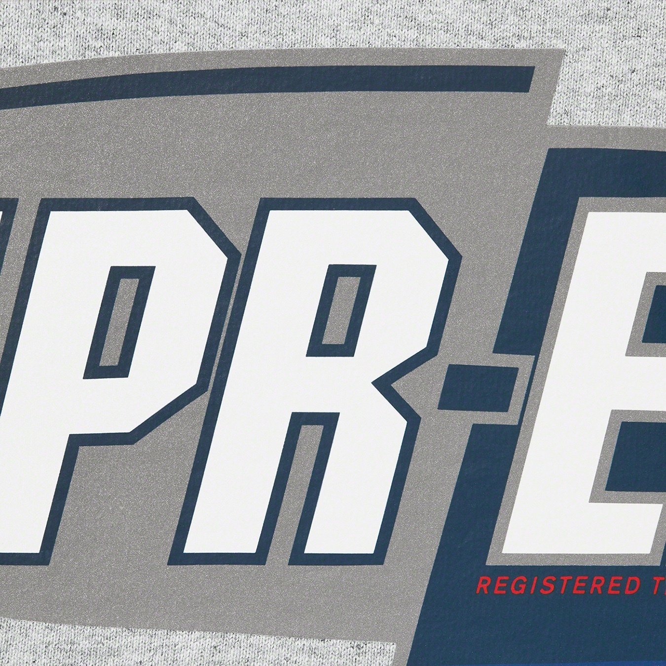 Supreme 212 Crewneck (FW22) - Heather Grey - $148