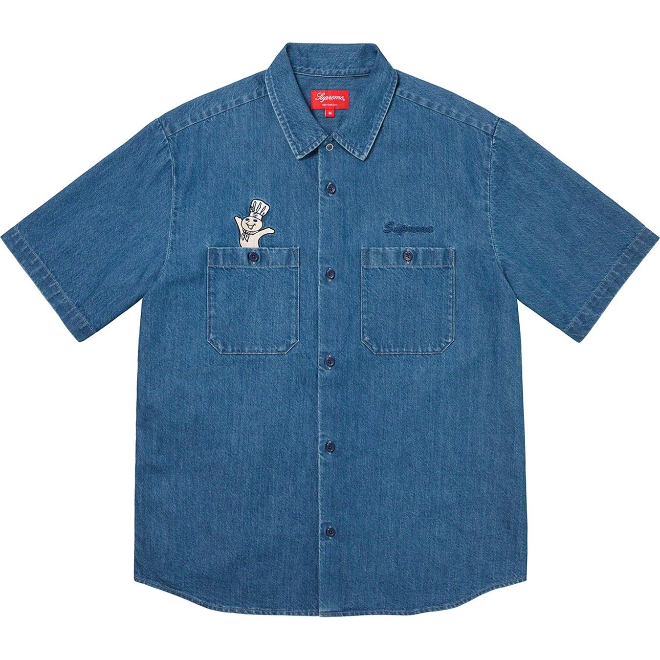 Supreme Doughboy S S Work Shirt (FW22) - $138