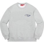 Supreme 212 Crewneck (FW22) - Heather Grey