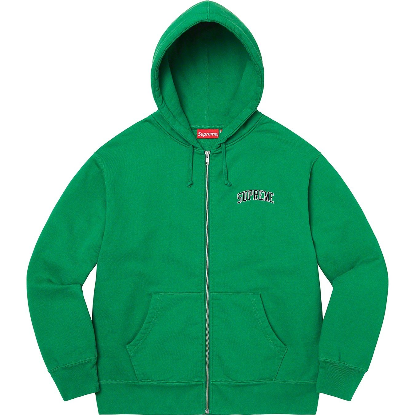 Supreme Doughboy Zip Up Hooded Sweatshirt (FW22) - Green - $178