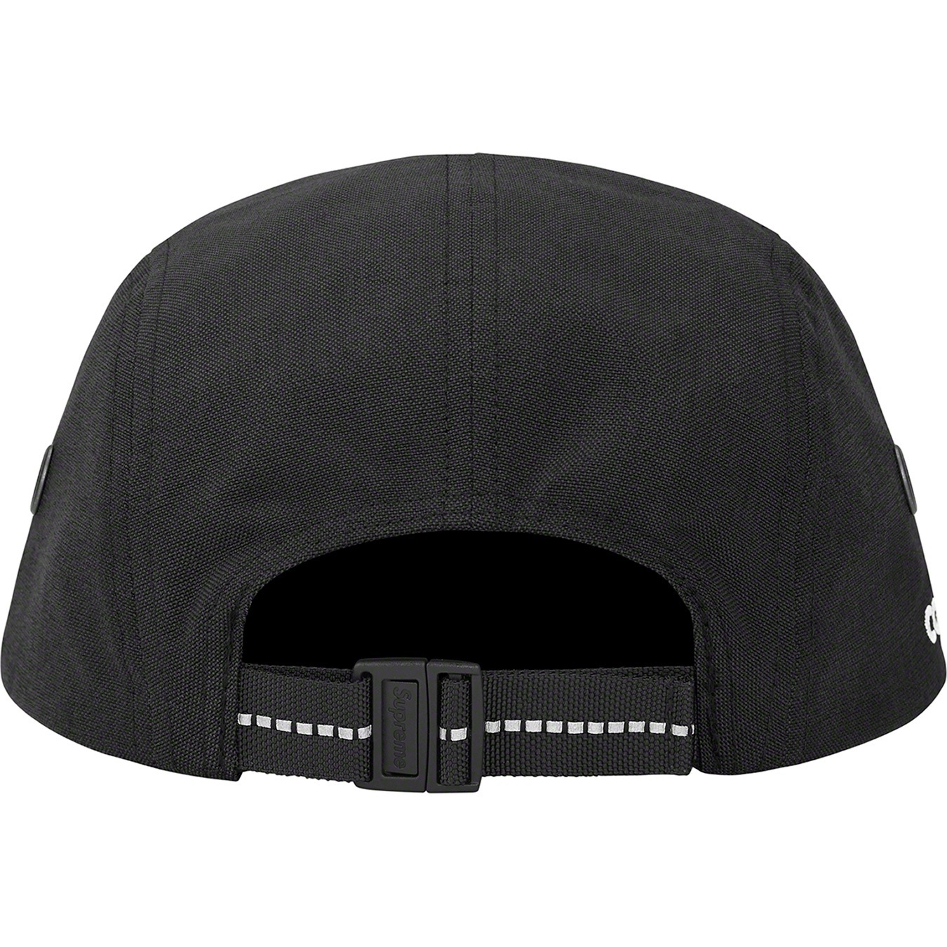 Supreme Brushed Cordura Camp Cap (FW22) - Black - $54