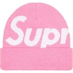 Supreme Big Logo Beanie (FW22) - Pink