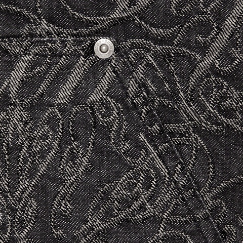 Script Jacquard Double Knee Denim Painter Pant - Supreme