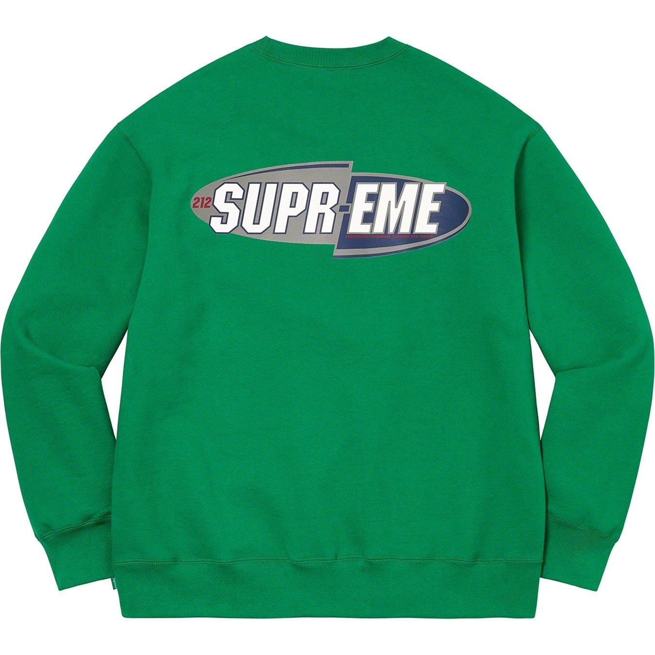 Supreme 212 Crewneck (FW22) - Green - $148