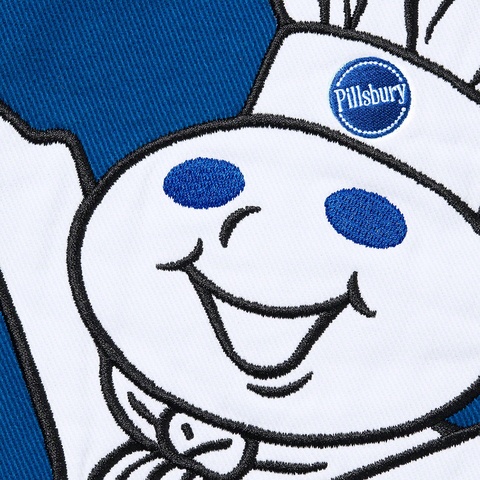 Supreme Supreme®/Mitchell & Ness® Doughboy Twill Varsity Jacket - Blue