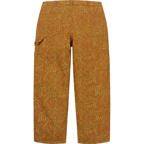 Script Jacquard Double Knee Denim Painter Pant - Supreme Script Jacquard Double Knee Denim Painter Pant - Supreme