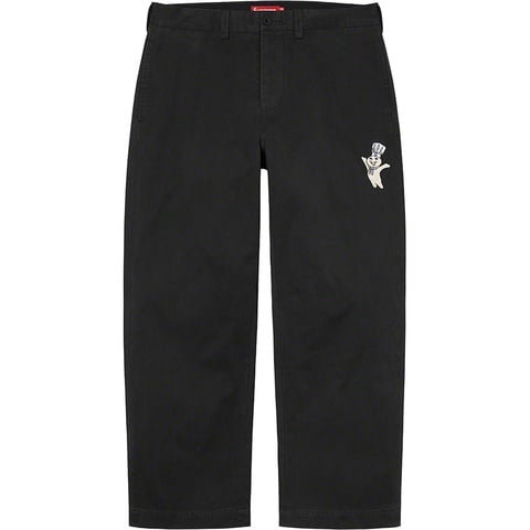 最安値 Supreme Doughboy Chino Pant 32 Black Doughboy Chino Pant - fall/winter 2022 - Supreme