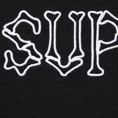 Supreme Bones S/S Top - Black