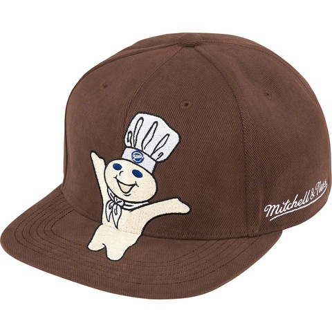 Supreme Supreme®/Mitchell & Ness® Doughboy Fitted 6-Panel - Brown