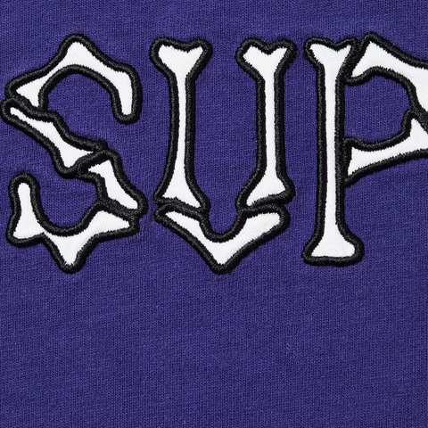 Supreme Bones S/S Top - Dark Royal