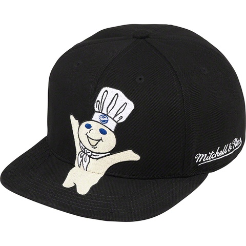 Supreme Supreme®/Mitchell & Ness® Doughboy Fitted 6-Panel - Black