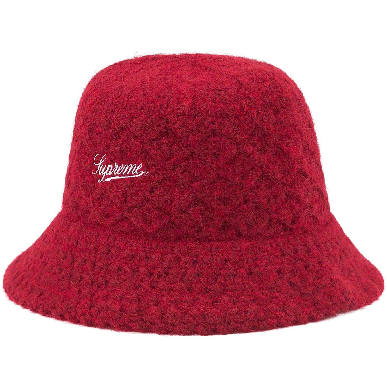 Supreme Mohair Crochet Crusher (FW22) - Dark Red - $78