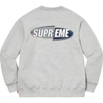 Supreme 212 Crewneck (FW22) - Heather Grey