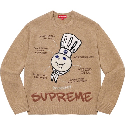 Supreme Doughboy Sweater - Beige