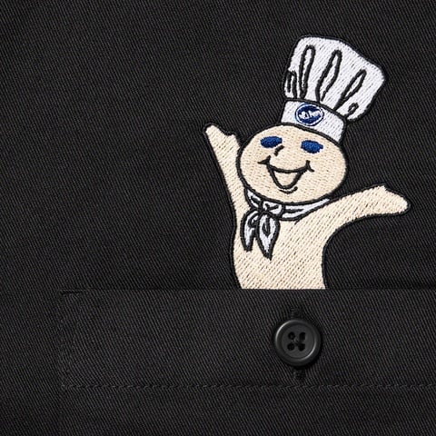 Supreme Doughboy S/S Work Shirt - Black