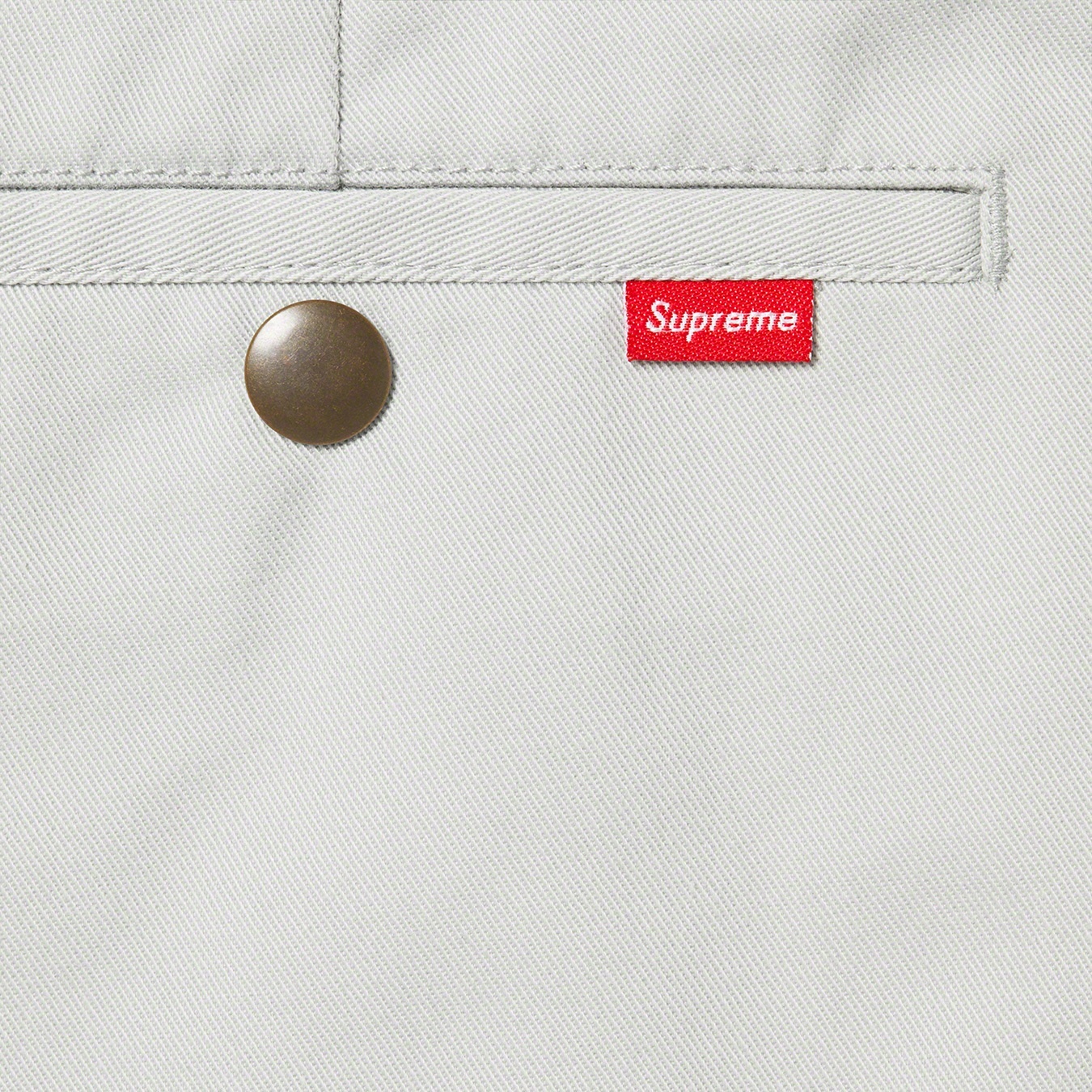 Supreme Work Pant (FW22) - Light Grey - $128