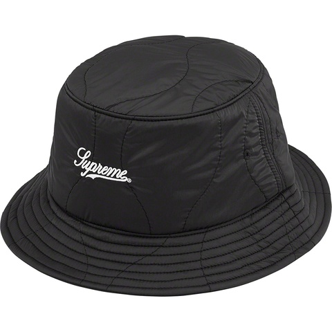 Supreme Quilted Liner Crusher - Black