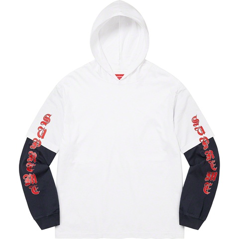 トップス supreme Layered Hooded L/S Top Layered Hooded L/S Top - fall/winter 2022 - Supreme