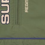 Supreme Paneled Half Zip Pullover (FW22) - Olive