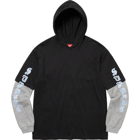 トップス supreme Layered Hooded L/S Top Layered Hooded L/S Top - spring/summer 2024 - Supreme