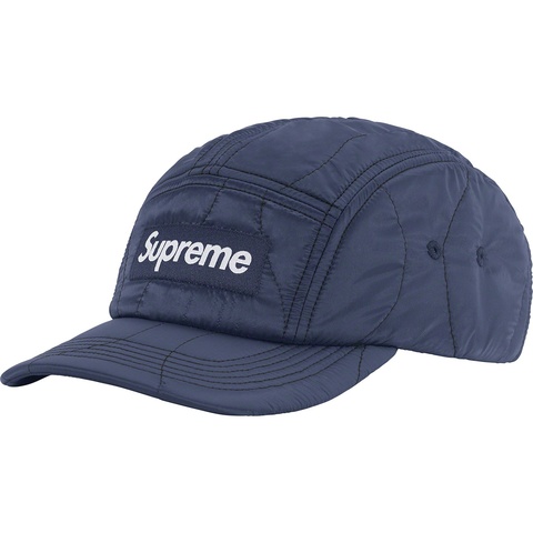 Supreme Quilted Liner Camp Cap - Blue