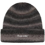 Supreme Ombre Stripe Beanie (FW22) - Black