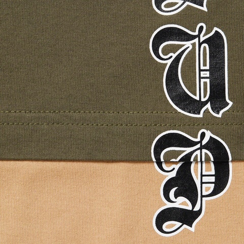 Supreme Layered Hooded L/S Top - Olive