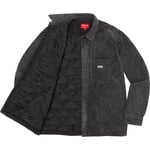 Supreme Quilted Corduroy Shirt (FW22) - Black