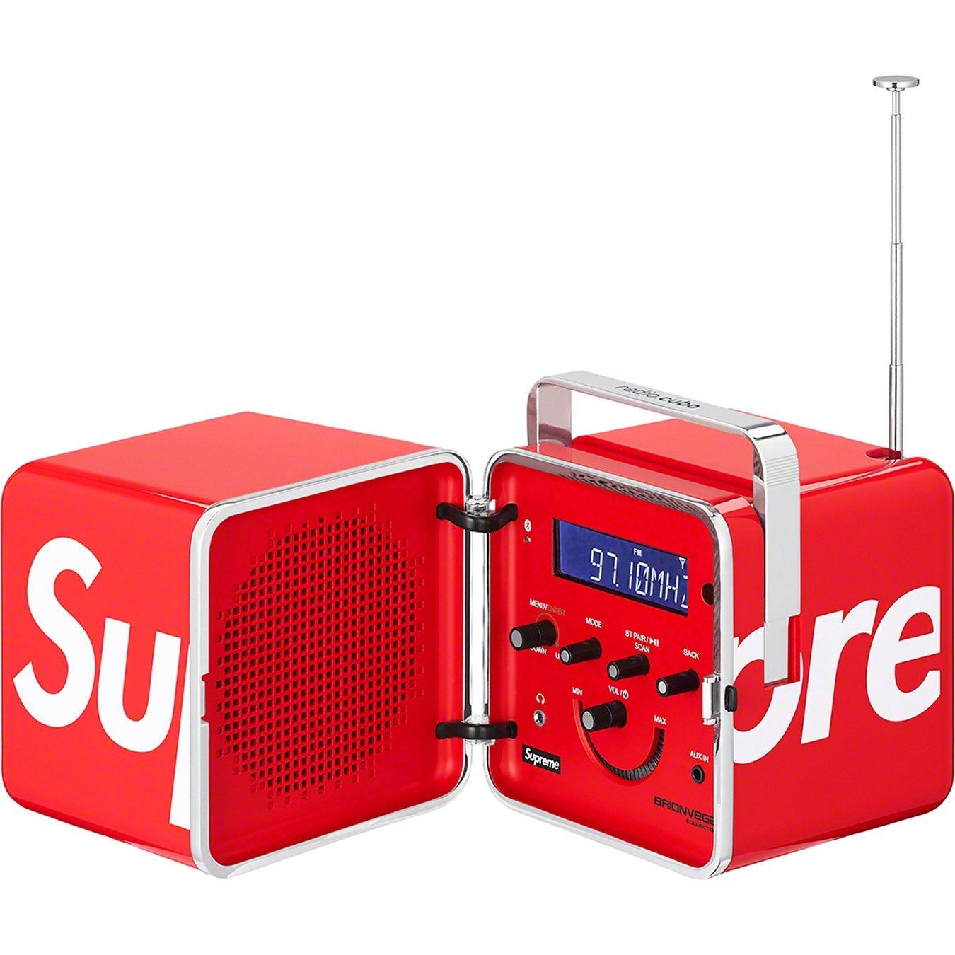 Supreme Supreme Brionvega radio.cubo (FW22) - Red - $598