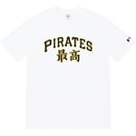Supreme Supreme MLB Kanji Teams Tee (FW22) - White - Pirates