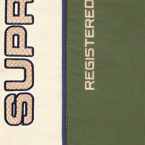 Supreme Paneled Track Pant - Olive