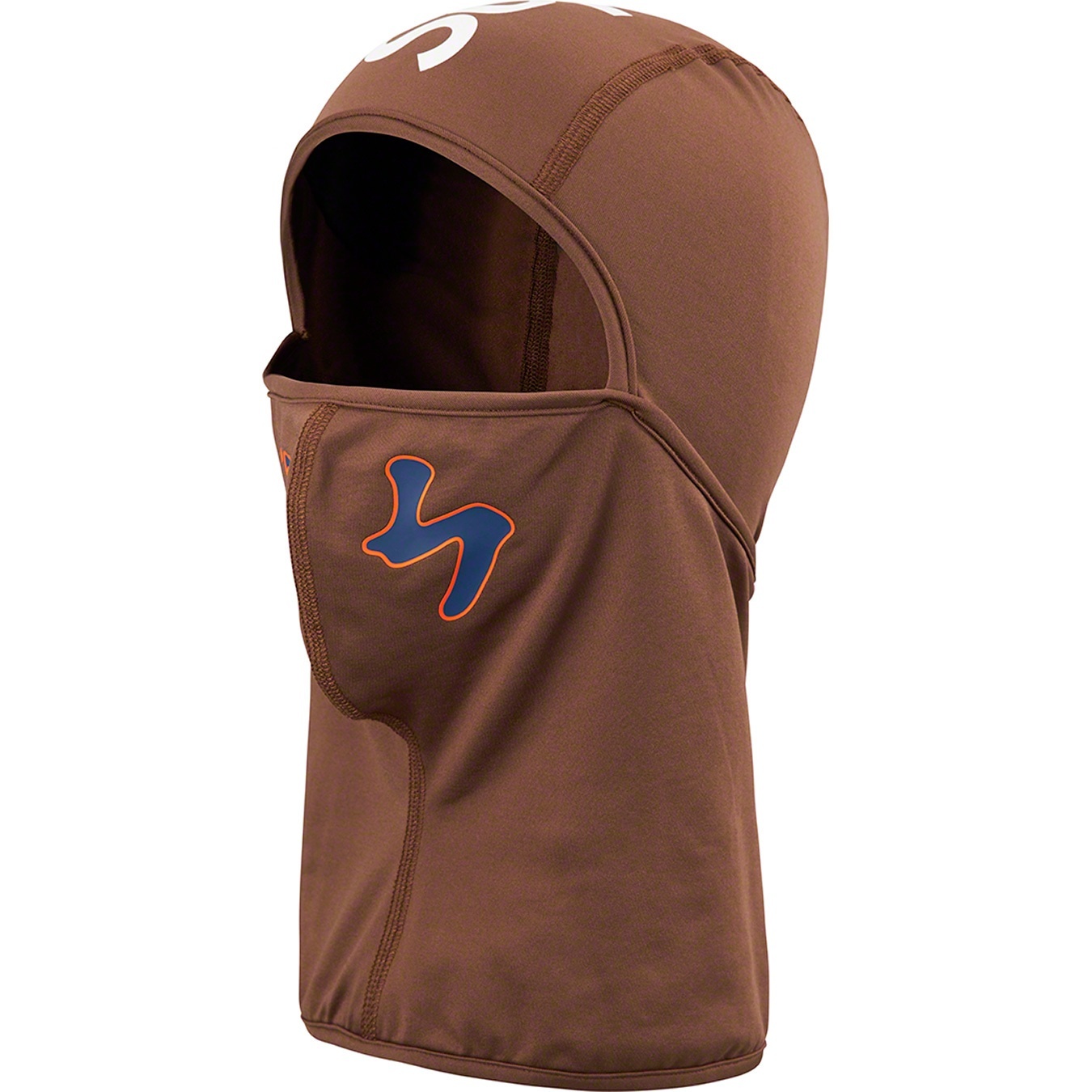 Supreme Supreme MLB Kanji Teams Lightweight Balaclava (FW22) - Brown - Mets - $54