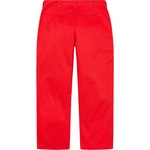 Supreme Work Pant (FW22) - Bright Red