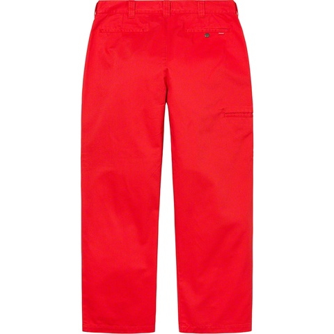 Supreme Work Pant - Bright Red