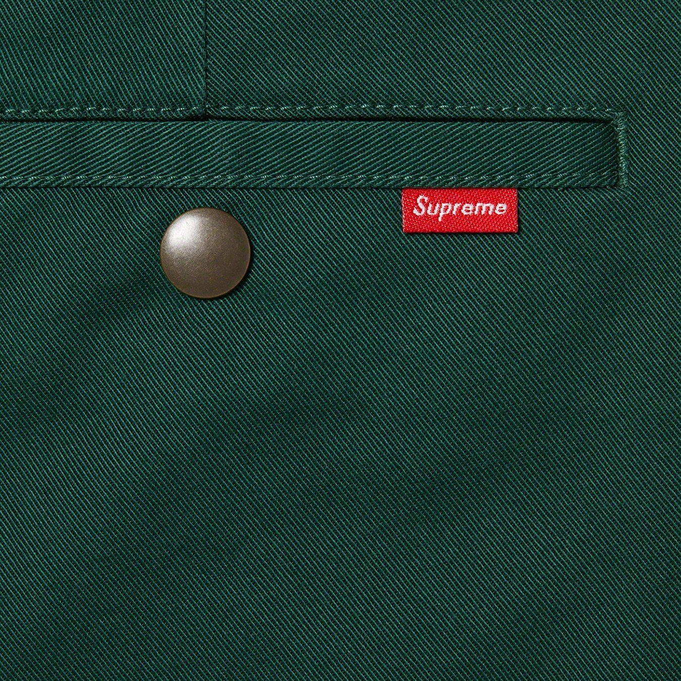 Supreme Work Pant (FW22) - Dark Pine - $128
