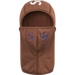 Supreme Supreme MLB Kanji Teams Lightweight Balaclava (FW22) - Brown - Mets