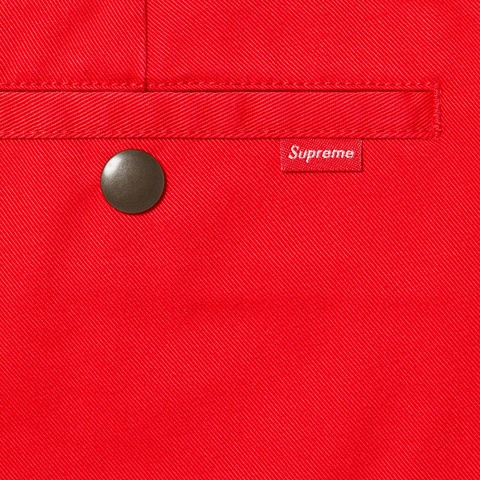 Supreme Work Pant - Bright Red