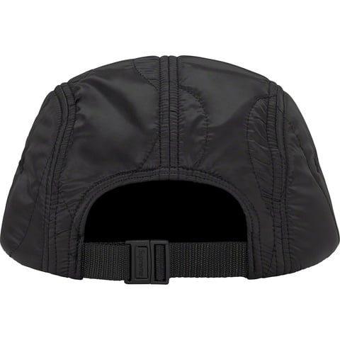 Supreme Quilted Liner Camp Cap - Black