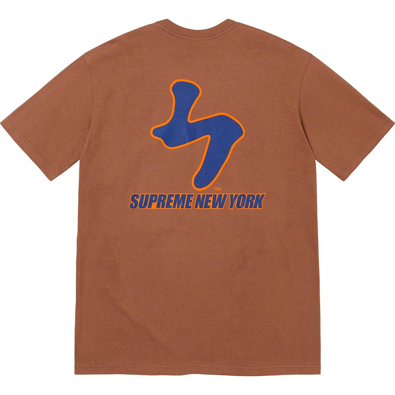 Supreme Supreme MLB Kanji Teams Tee (FW22) - Brown - Mets - $54