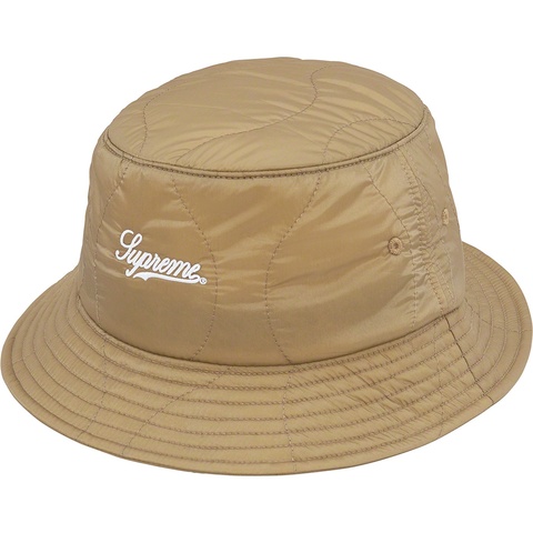 Supreme Quilted Liner Crusher - Gold
