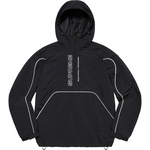 Supreme Paneled Half Zip Pullover (FW22) - Black