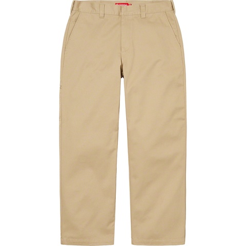Supreme Work Pant - Khaki 