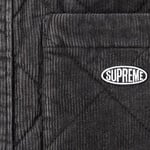 Supreme Quilted Corduroy Shirt (FW22) - Black