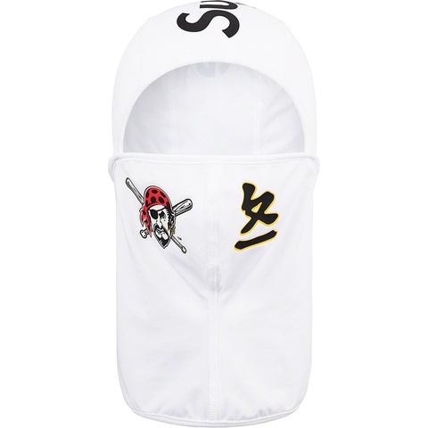 Supreme Supreme®/MLB® Kanji Teams Lightweight Balaclava - White - Pirates