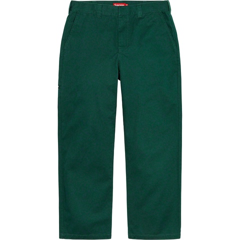 Supreme Work Pant - Dark Pine
